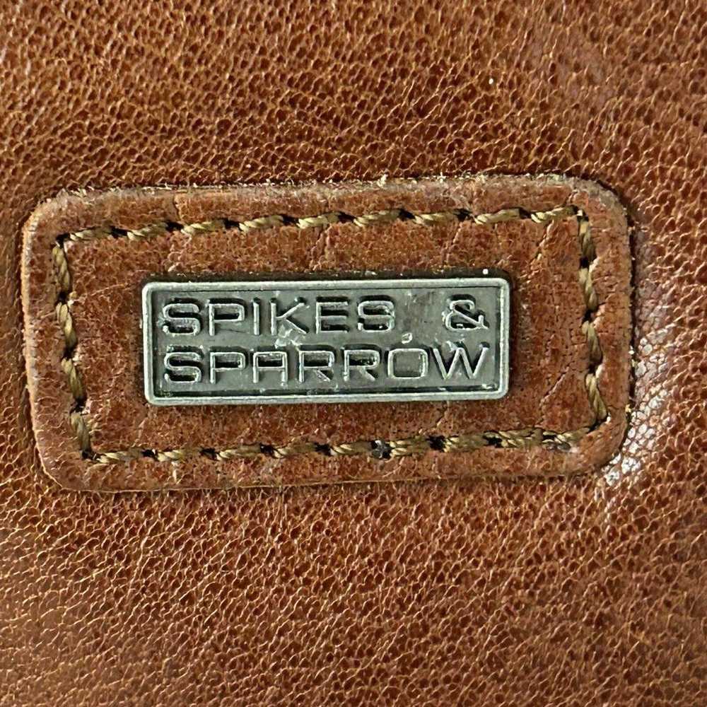 Spikes & Sparrow Cognac Brown Leather Bag Laptop … - image 4