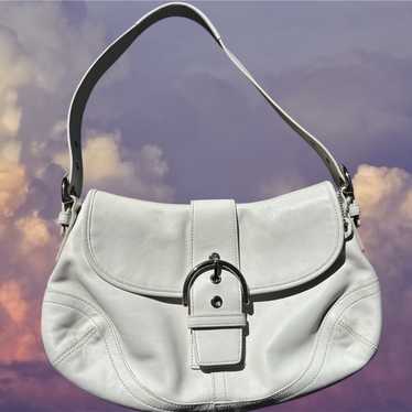 Vintage coach purse white - Gem