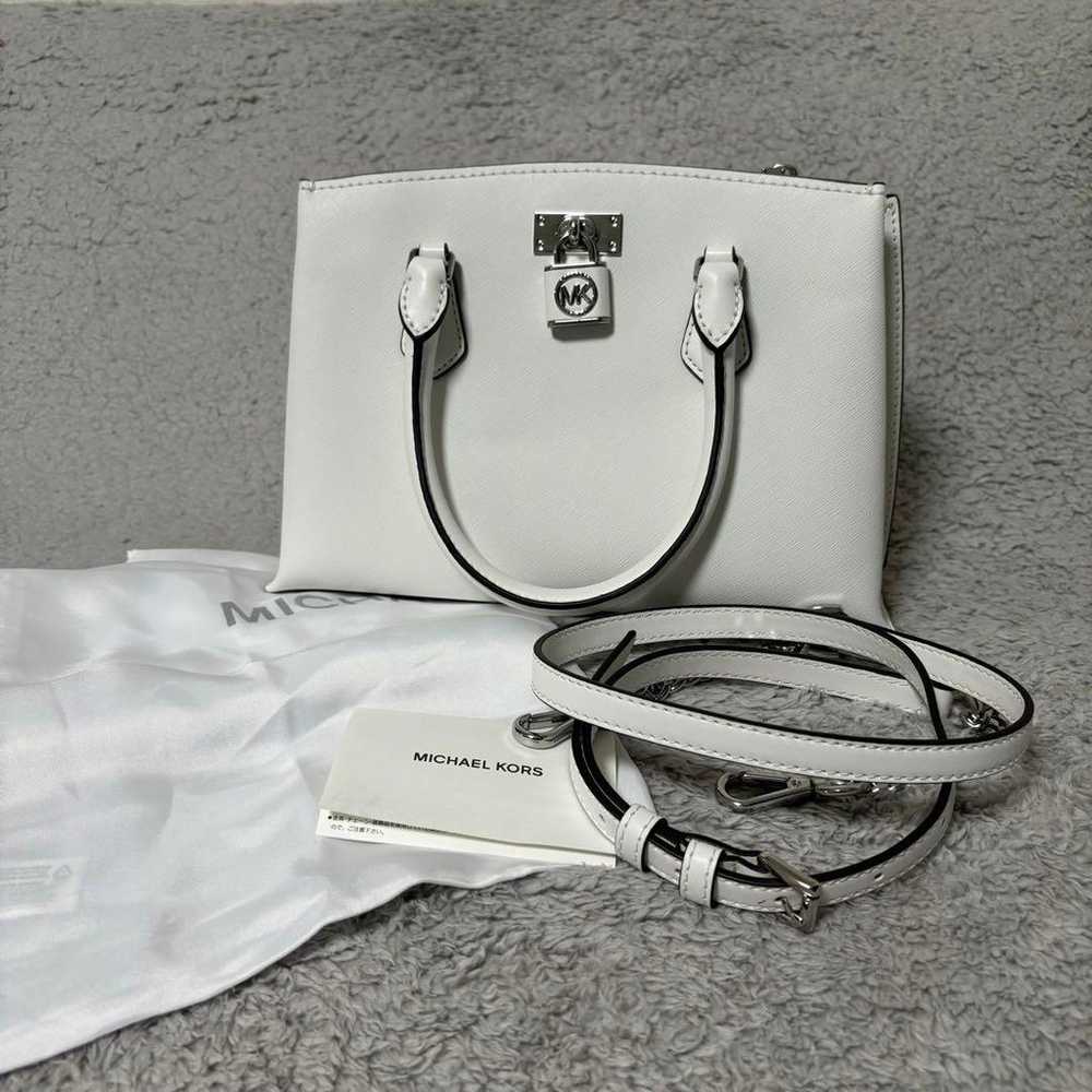 MICHAEL KORS White Shoulder Bag - image 1