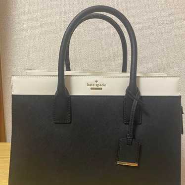 Kate Spade black and white bag