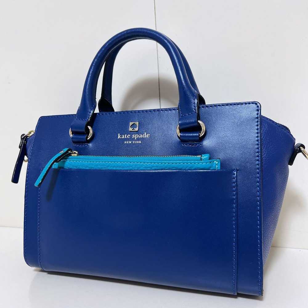 ☆Like New☆ Katespade Leather 2WAY Handbag☆ - image 2