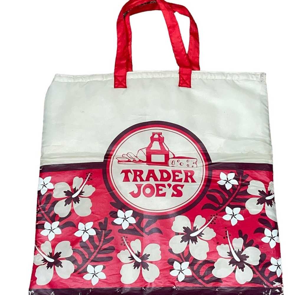 Trader Joes Insulated Grocery Tote Bag Reusable H… - image 5