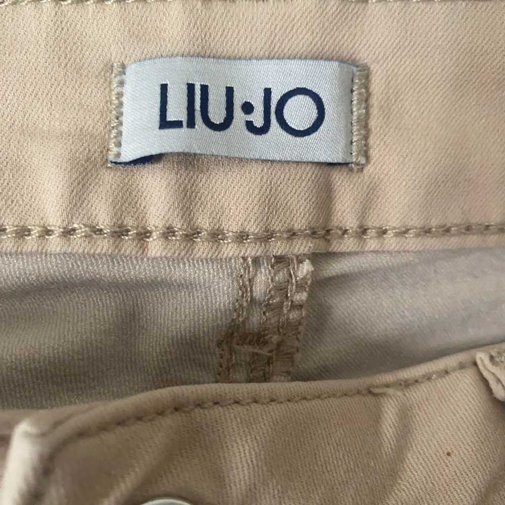 Liu Jo Trousers - 32W UK 10 Cream Cotton - image 5