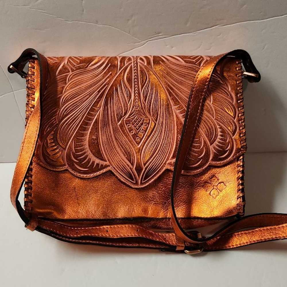 Patricia Nash Leather Crossbody Purse Handbag - image 1