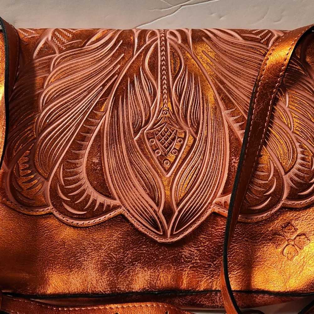 Patricia Nash Leather Crossbody Purse Handbag - image 2