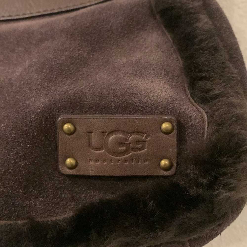 UGG Australia Suede Leather Shearling Classic Bai… - image 4