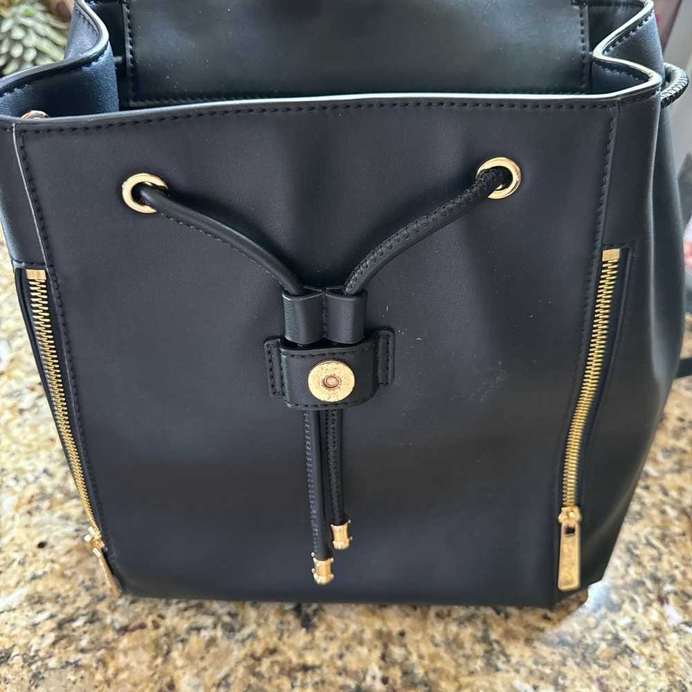 Michael Kors Black Leather Backpack - image 3