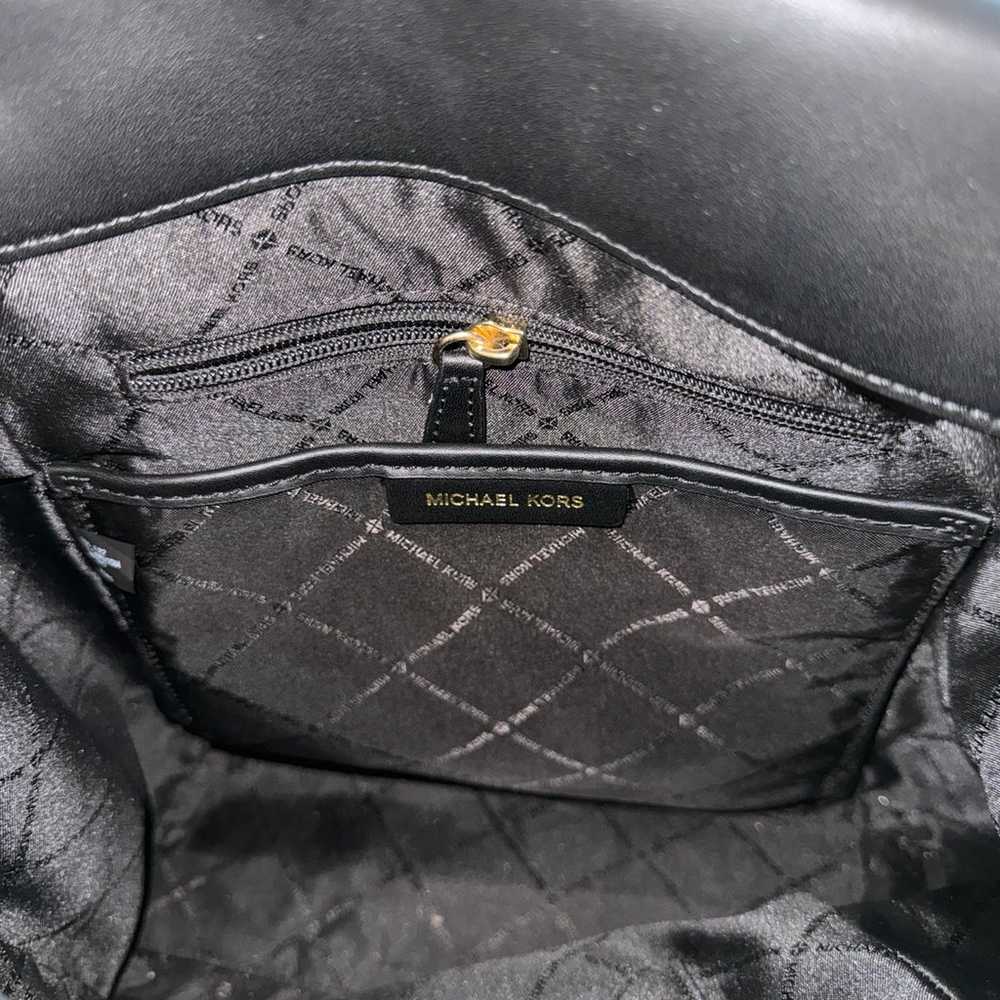 Michael Kors Black Leather Backpack - image 6