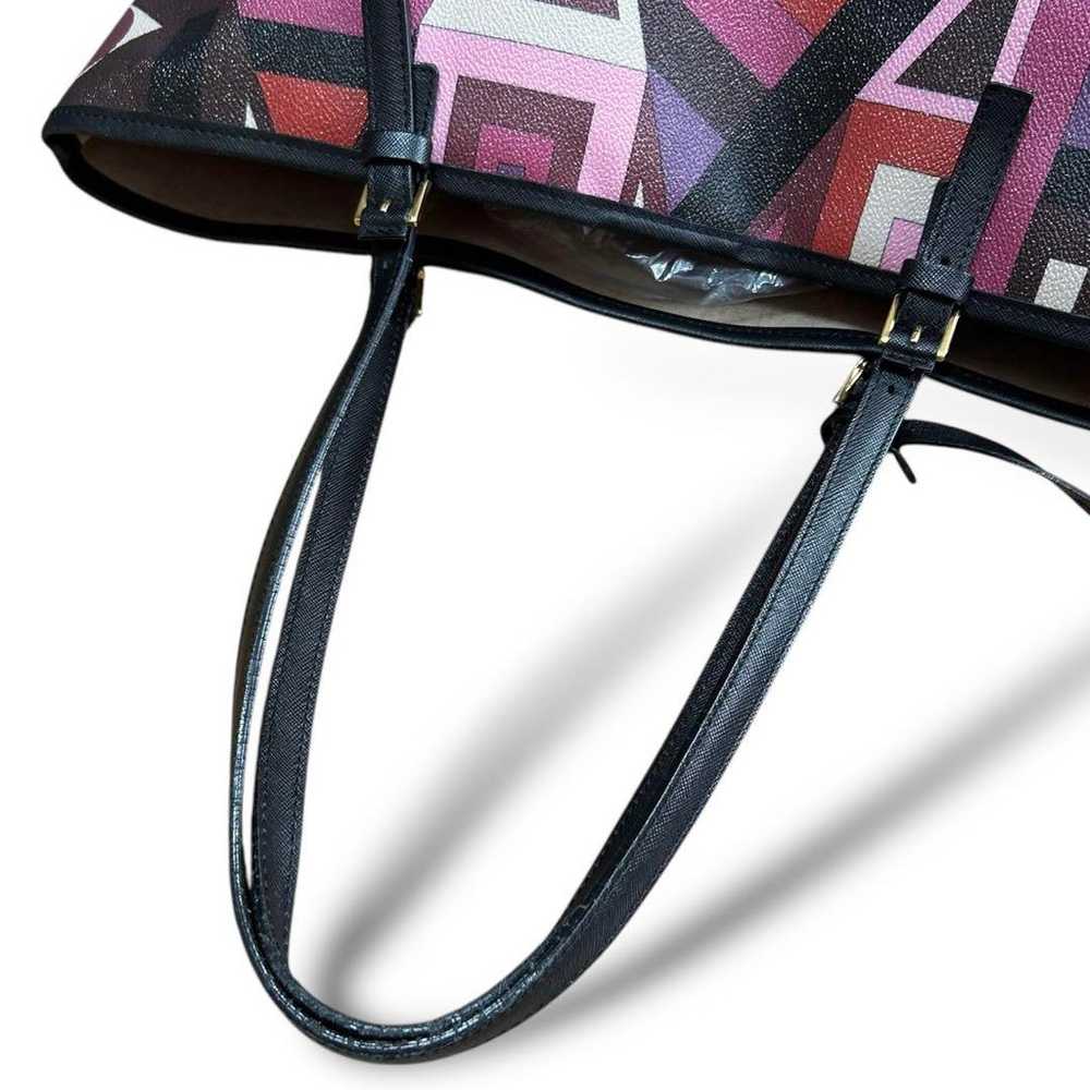 Emilio Pucci Tote Bag, Leather, PVC, Pink, Logo, … - image 8