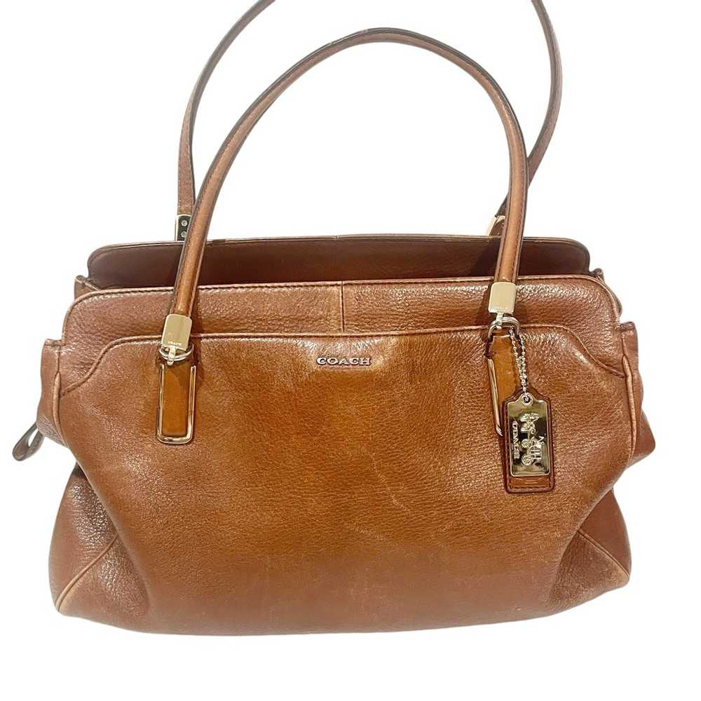 Coach Brown Madison No. G1393-25161 Brown Leather… - image 1