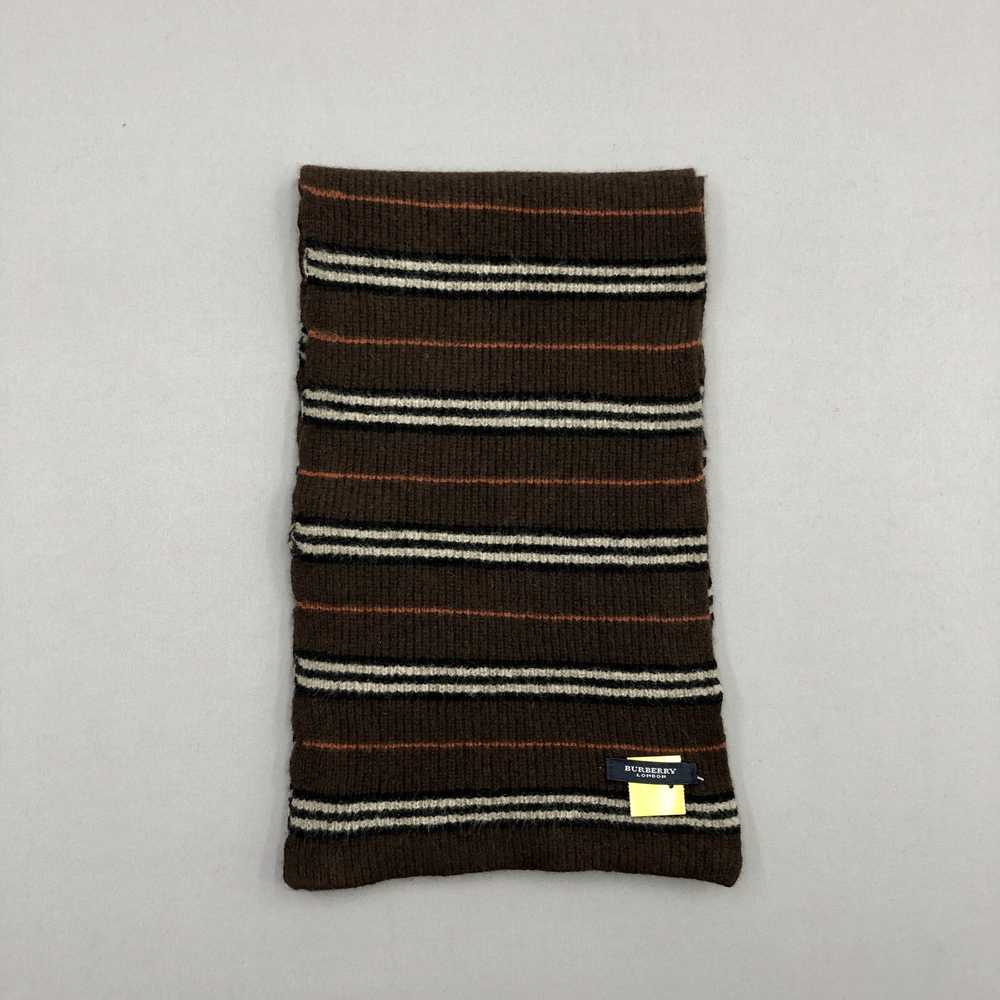 Burberry × Vintage Vintage Burberry Scarf Muffler… - image 3