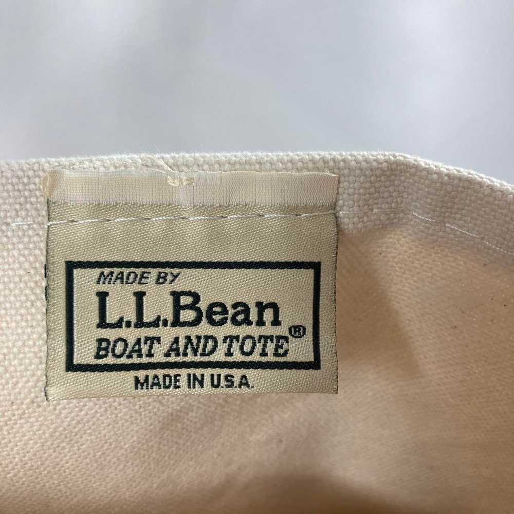 L.L.Bean JAL Exclusive Boat and Tote M Made in th… - image 11