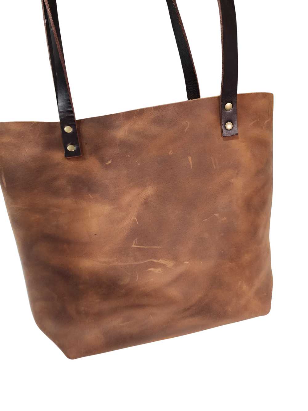 Portland Leather 'Almost Perfect' Leather Tote Bag - image 3