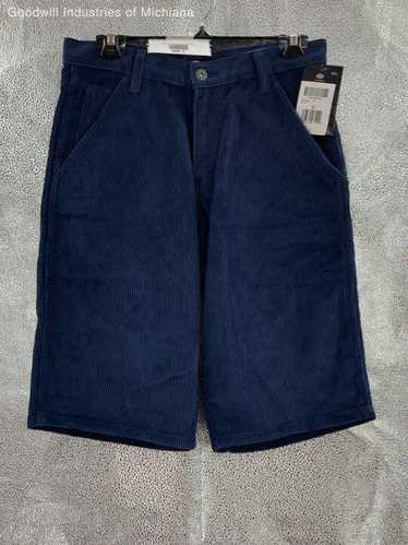 NWT Men's Dickies Corduroy Blue Shorts Size 30