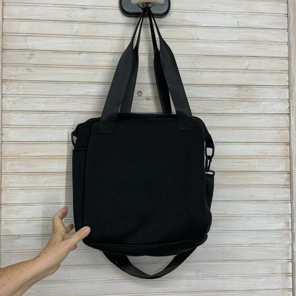 My Tagalongs Black Neoprene Tote Gym Weekender Ba… - image 8