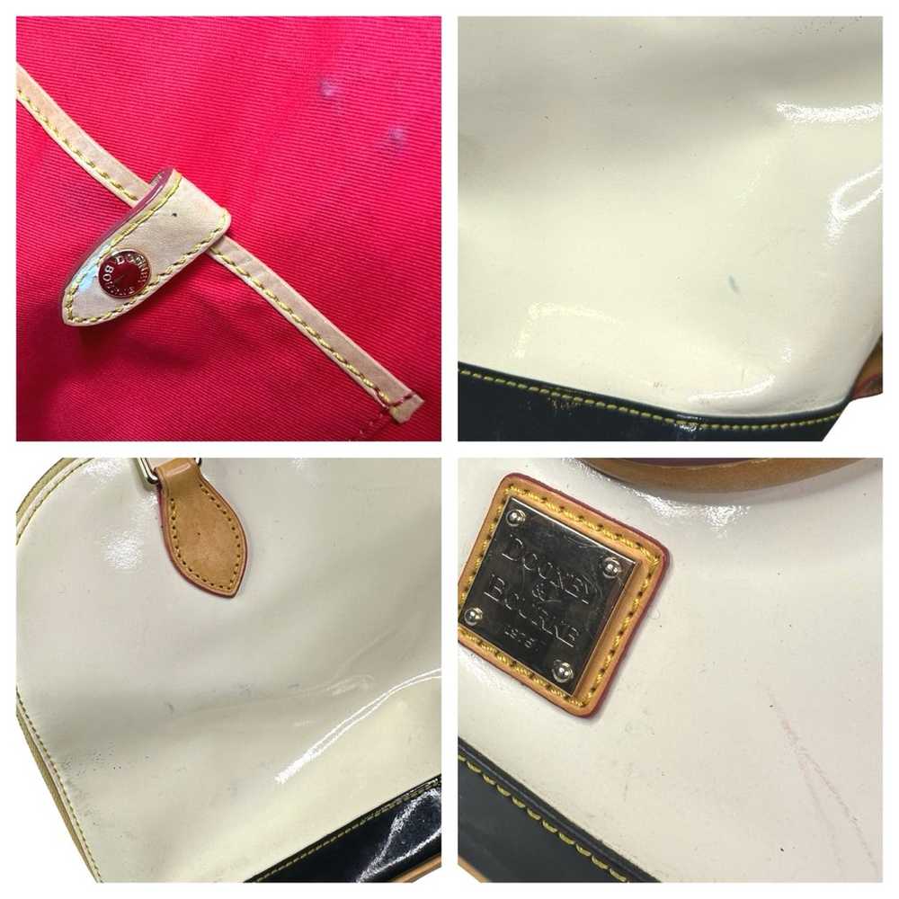 Vintage Dooney & Bourke Patent Leather Zip Zip Sa… - image 11