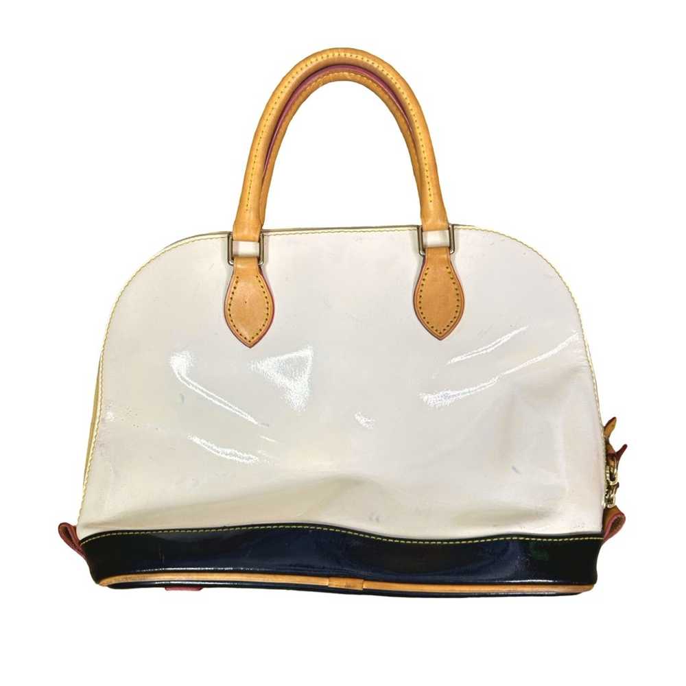 Vintage Dooney & Bourke Patent Leather Zip Zip Sa… - image 6