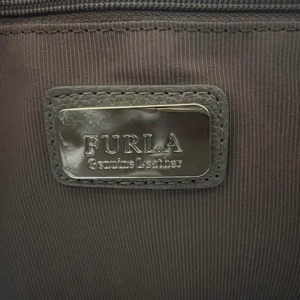 FURLA Gray Leather Handbag - image 5