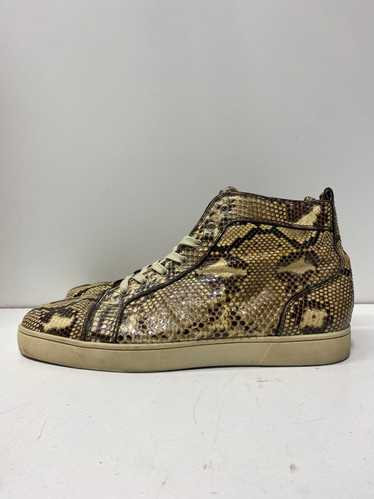 AUTHENTIC Christian Louboutin Beige Snakeskin Shoe