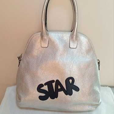 ★Import Design Tote Bag Silver - image 1