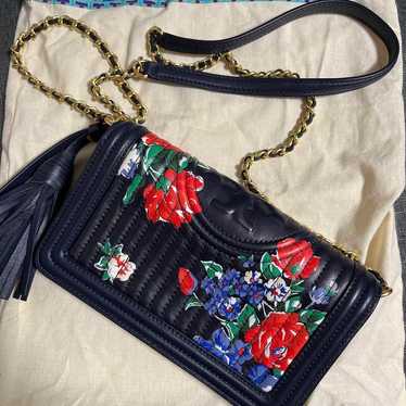 Tory Burch Floral Wallet Bag - image 1