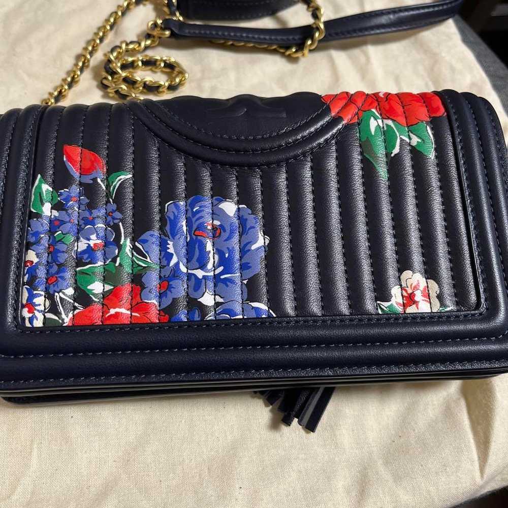 Tory Burch Floral Wallet Bag - image 2