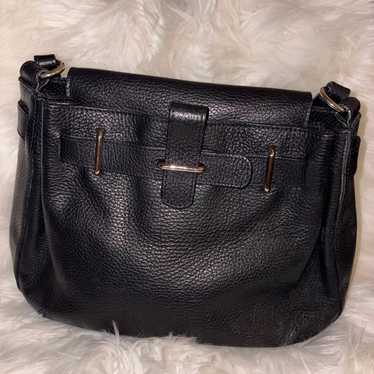 Furla Black Leather Shoulder Bag - image 1