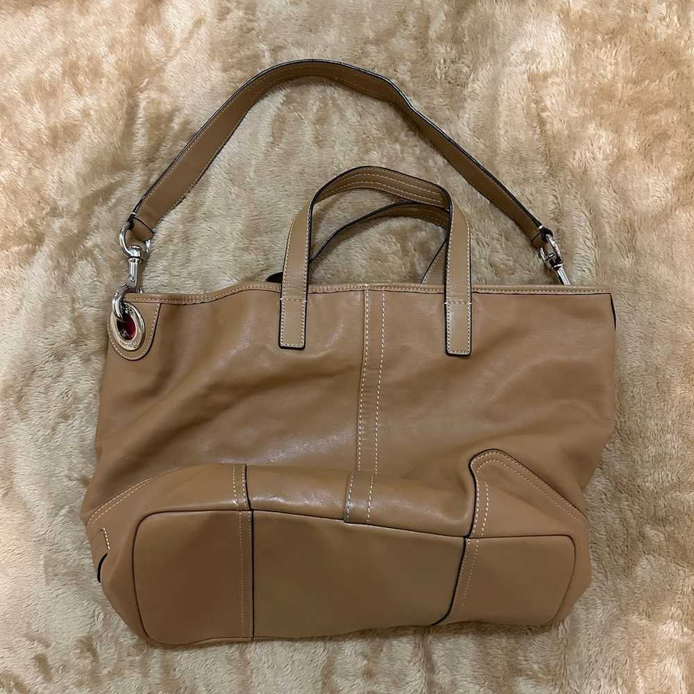 Coach Hadley Leather Duffle F27728 - image 2