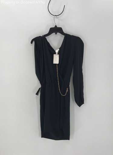 Cache Cache Cache Women's Black Dress W/ Gold Chai