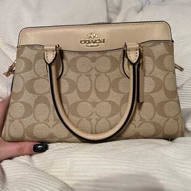 Coach mini Darcie carryall bag