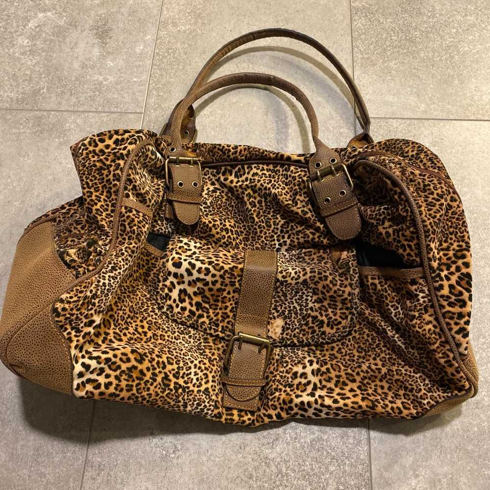 Weekend Duffle Bag Leopard Print - image 1