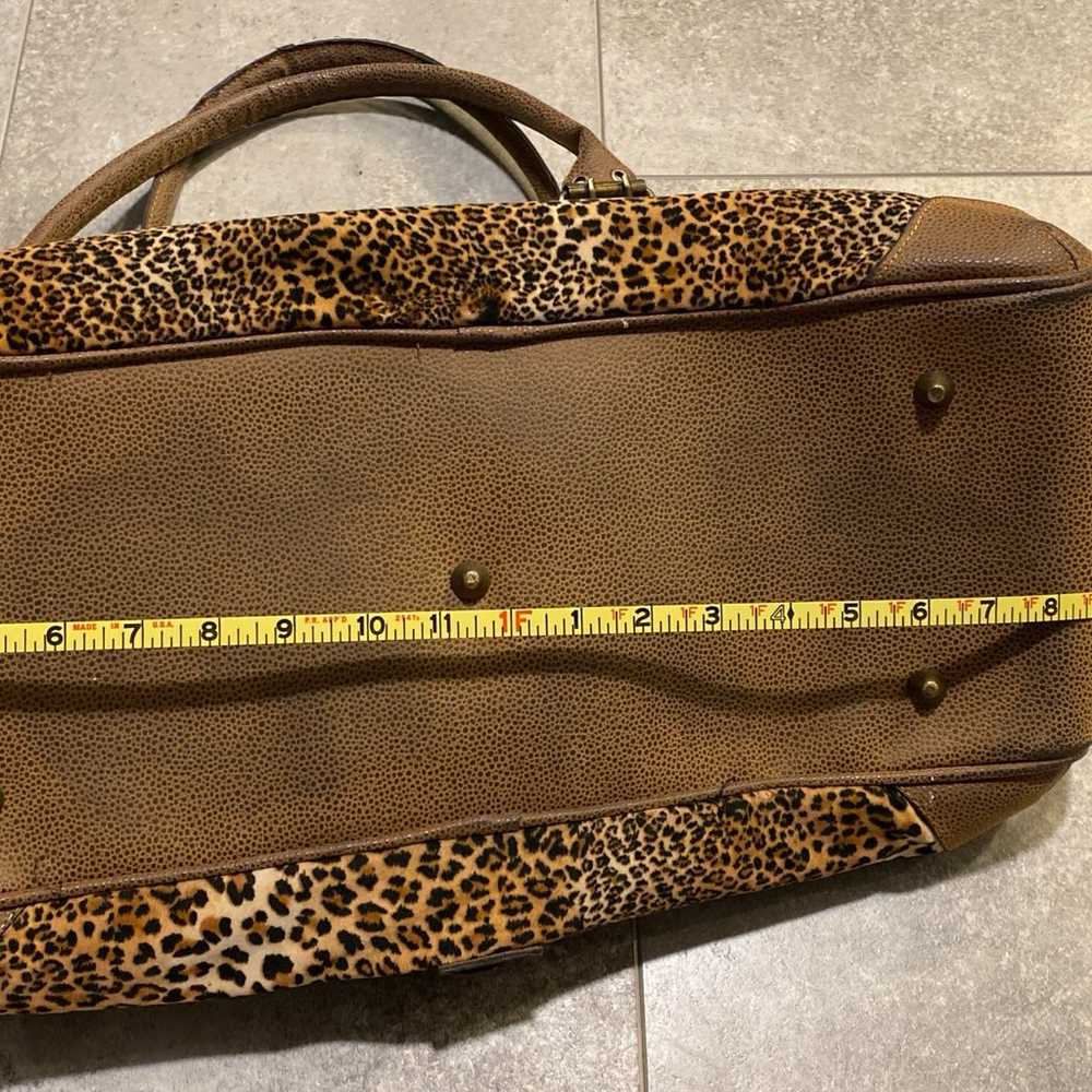 Weekend Duffle Bag Leopard Print - image 5