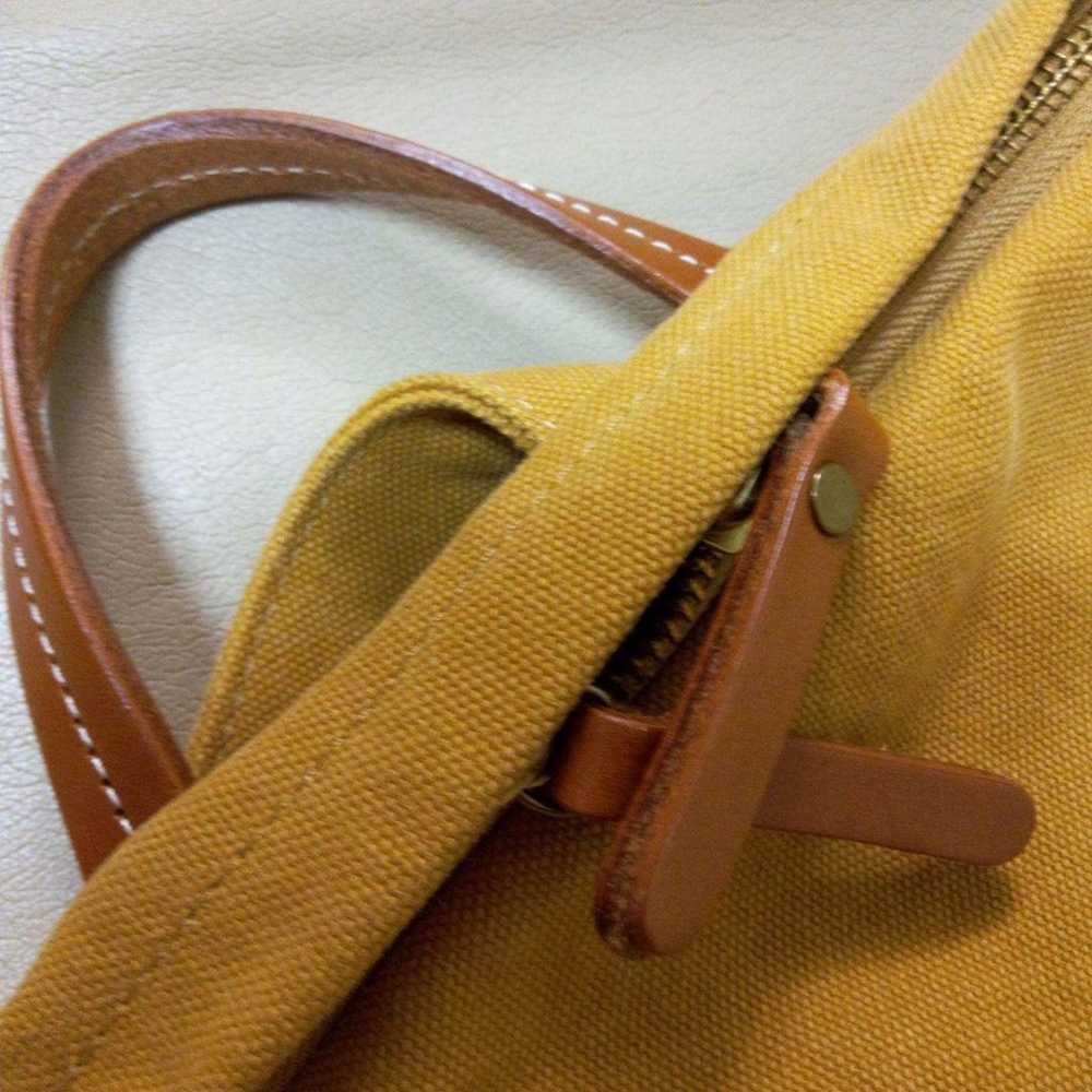 BAGGY'S ANNEX Mustard Canvas Backpack - image 6