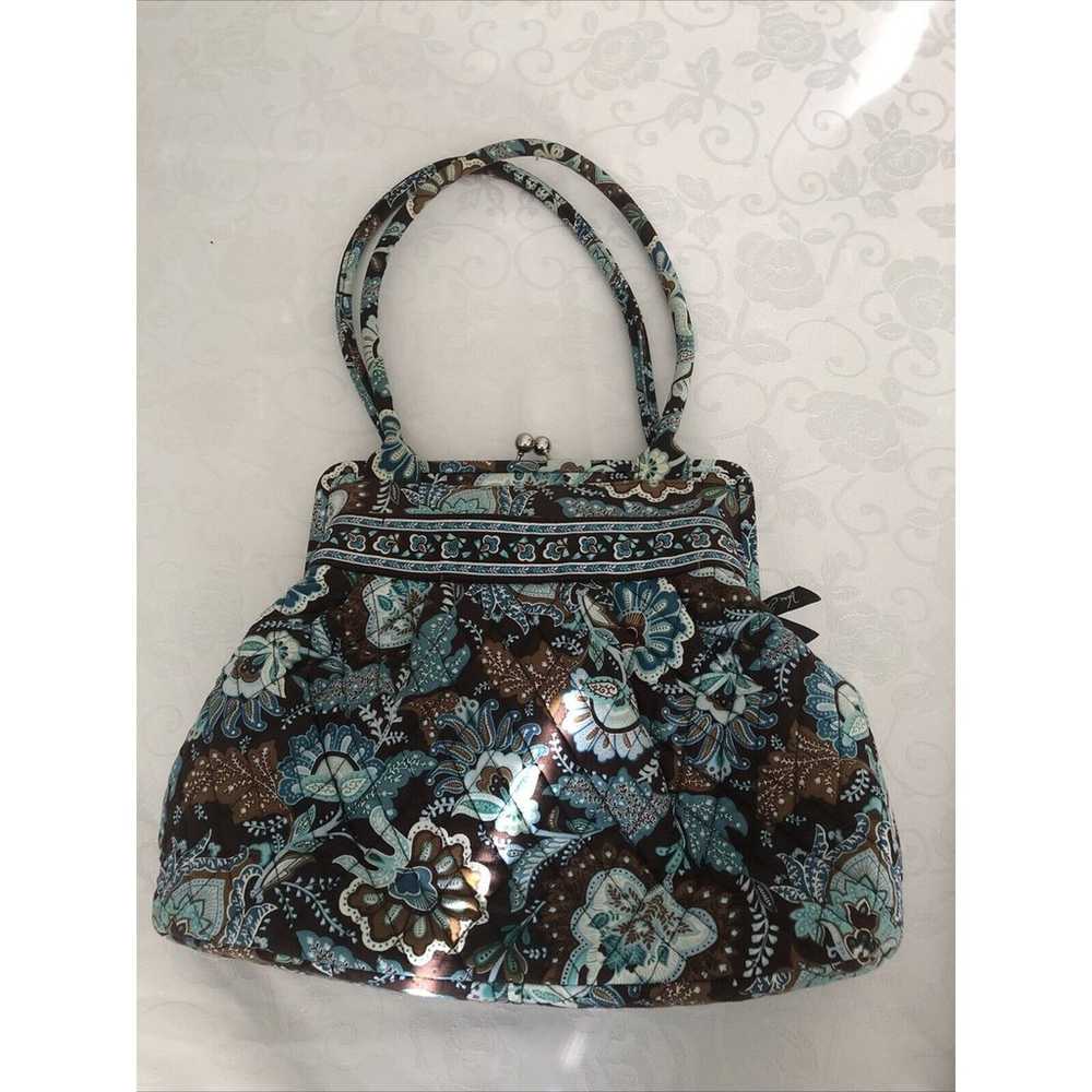 Vera Bradley Alice Purse Shoulder Bag Kisslock Ha… - image 1