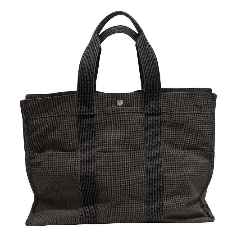 Hermès Herline cloth tote - image 1