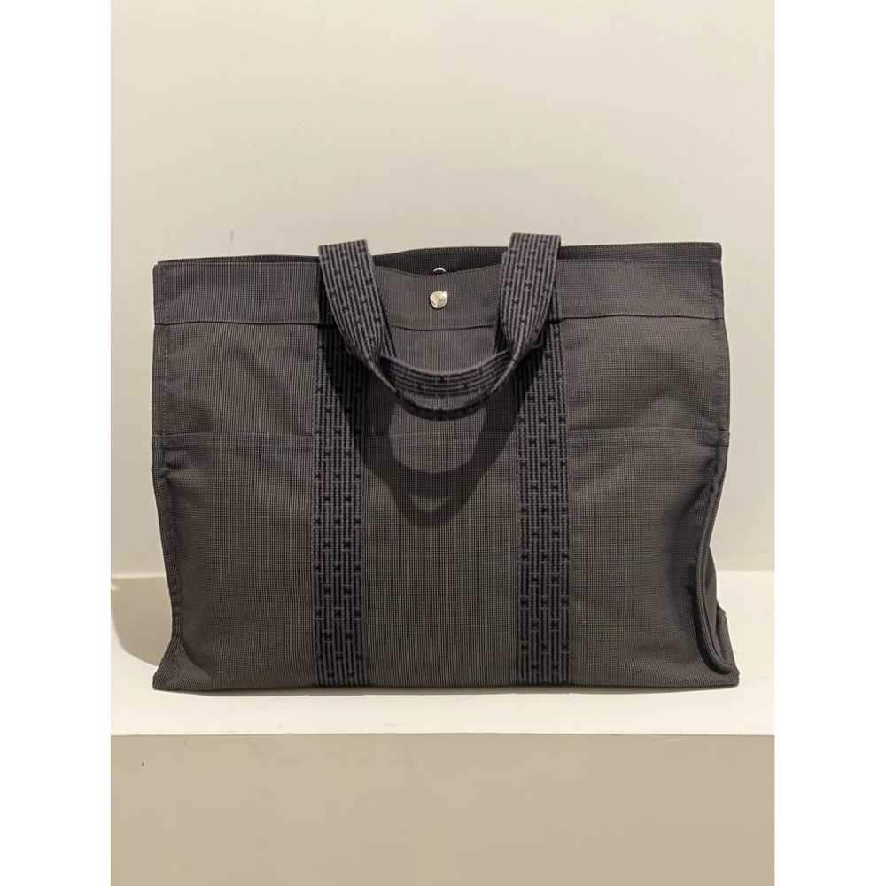 Hermès Herline cloth tote - image 2