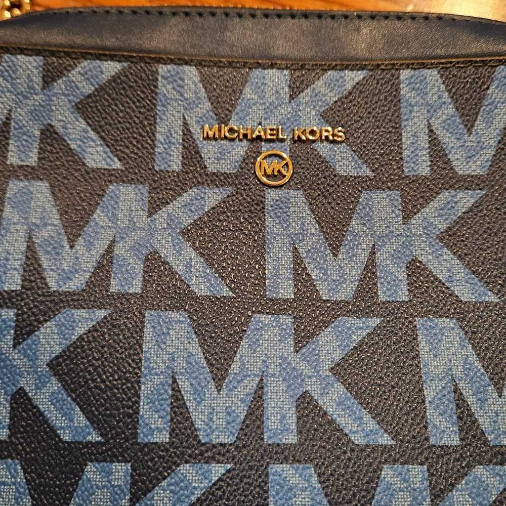 Michael Kors blue crossbody bag - image 2