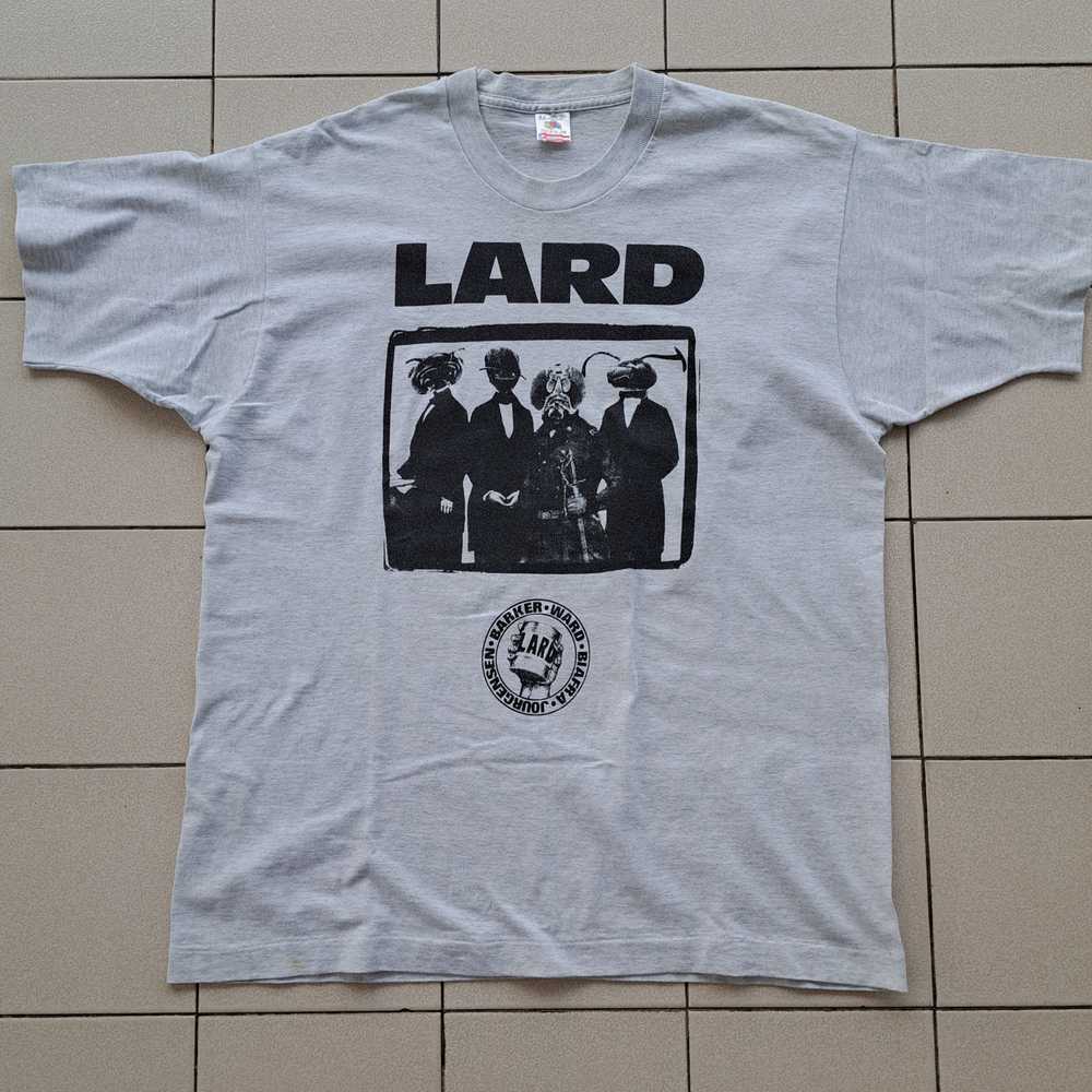 Vintage Vintage 90s Lard 'Mate Spawn and Die' T-S… - image 1