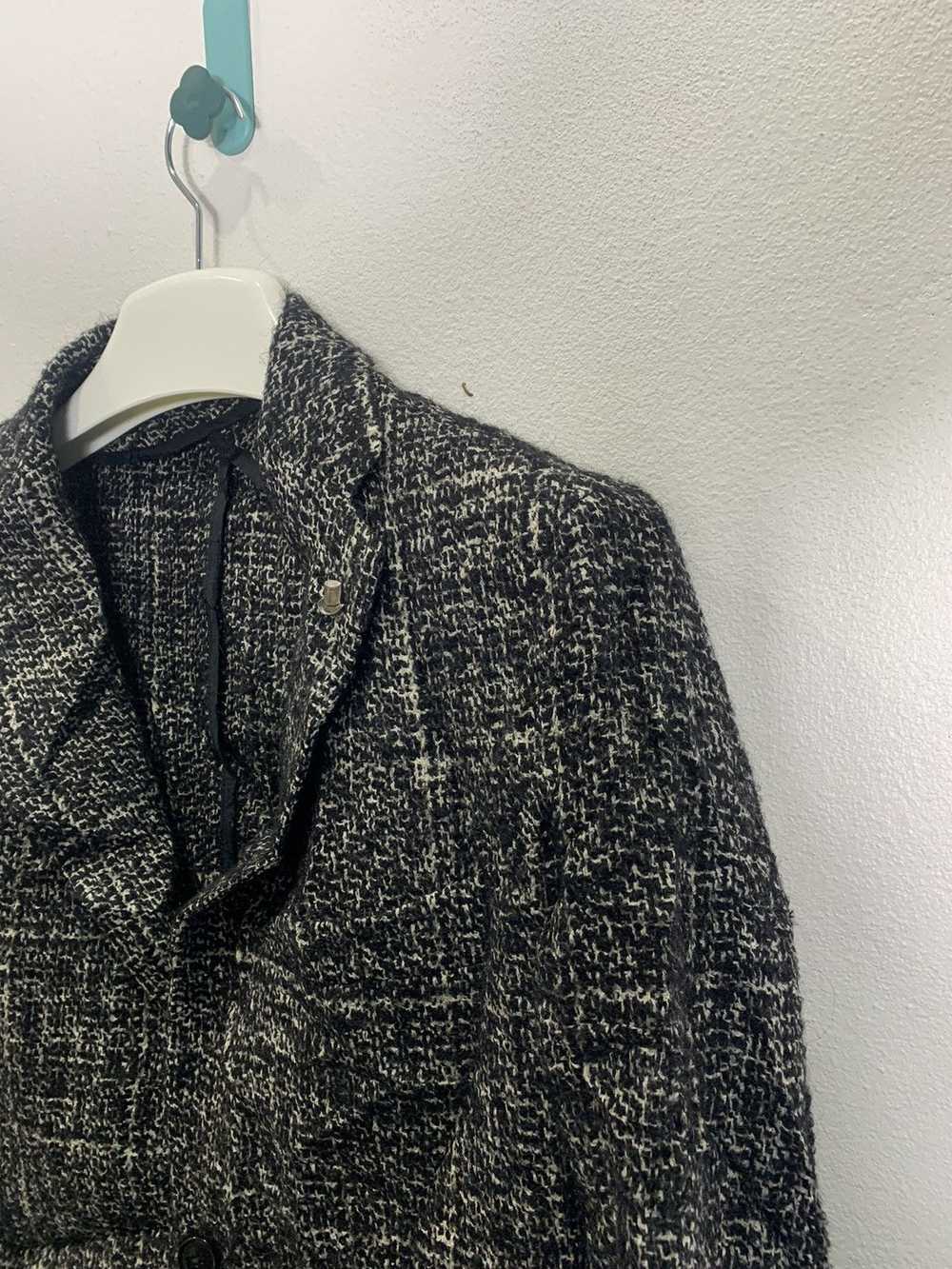 Tagliatore Grey Tartan Blazer - image 3