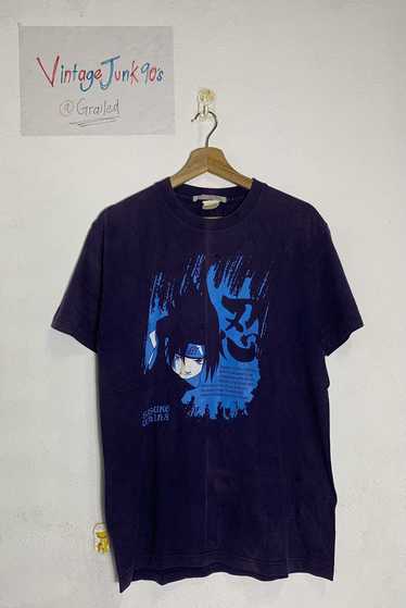 Vintage 90’s NARUTO(Uchiha Sasuke) Distressed shir