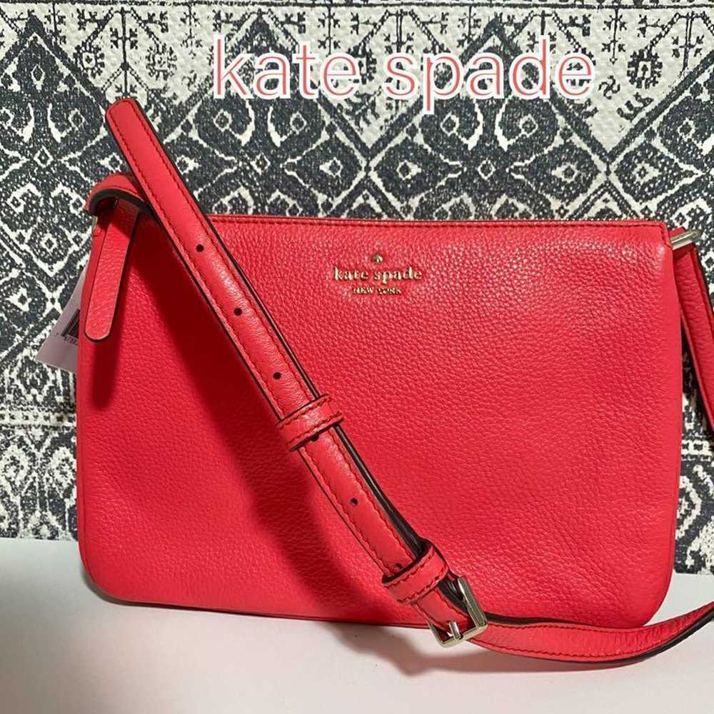 【Excellent condition】 kate spade WKRU5942 Leather… - image 1