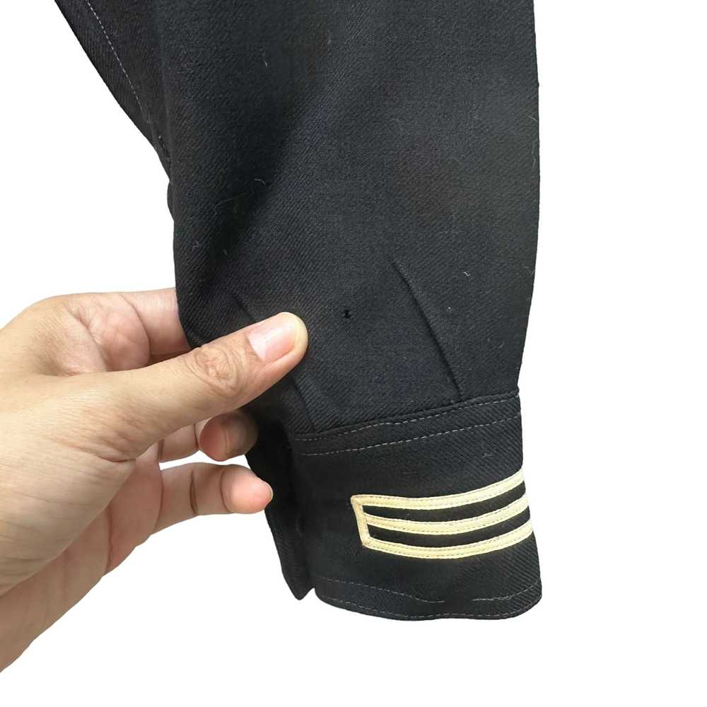 Vintage - WW2 Navy Military Uniform Sailor Shirt … - image 6