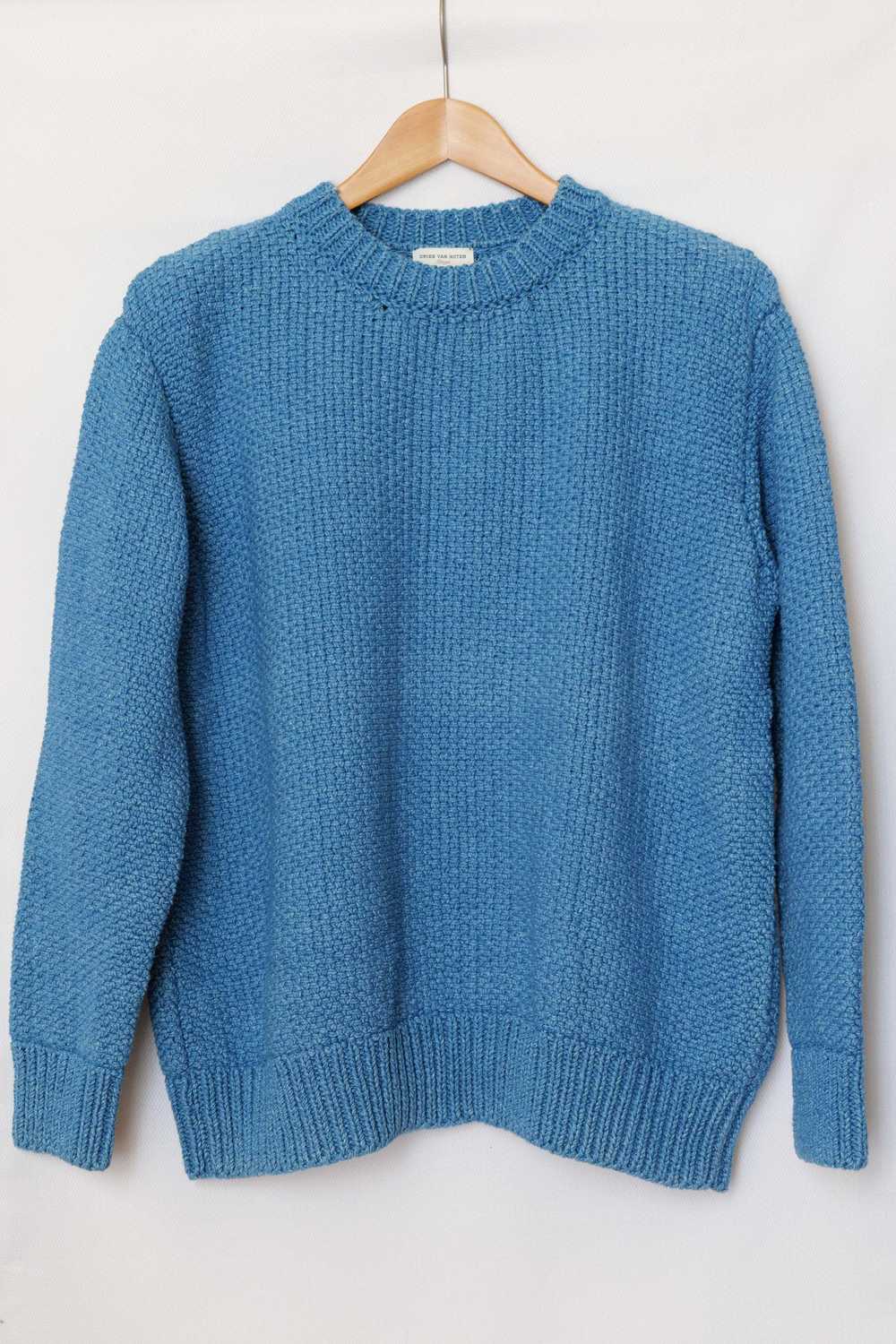 Dries Van Noten Neighbour indigo sweater - image 2