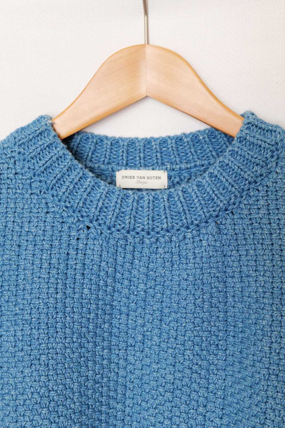 Dries Van Noten Neighbour indigo sweater - image 4