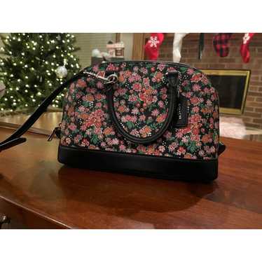 MINI SIERRA SATCHEL WITH TOSSED deals PEONY PRINT (COACH F66878)