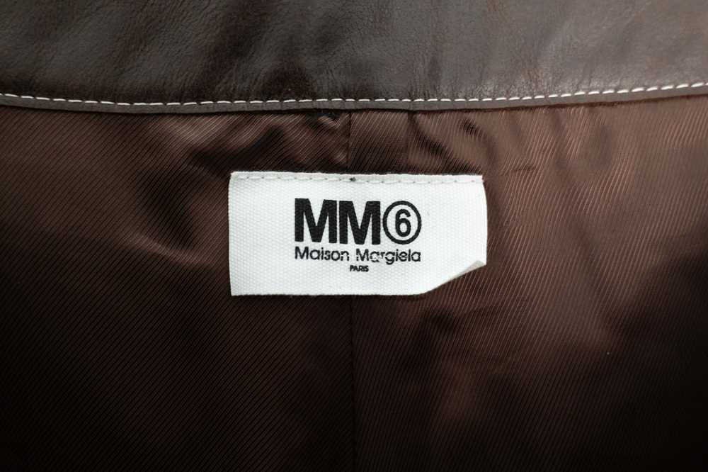 【関税込み】MM6 Maison Margiela ブラウン パネル レザーパンツ 17856228_38165295_1000.jpg