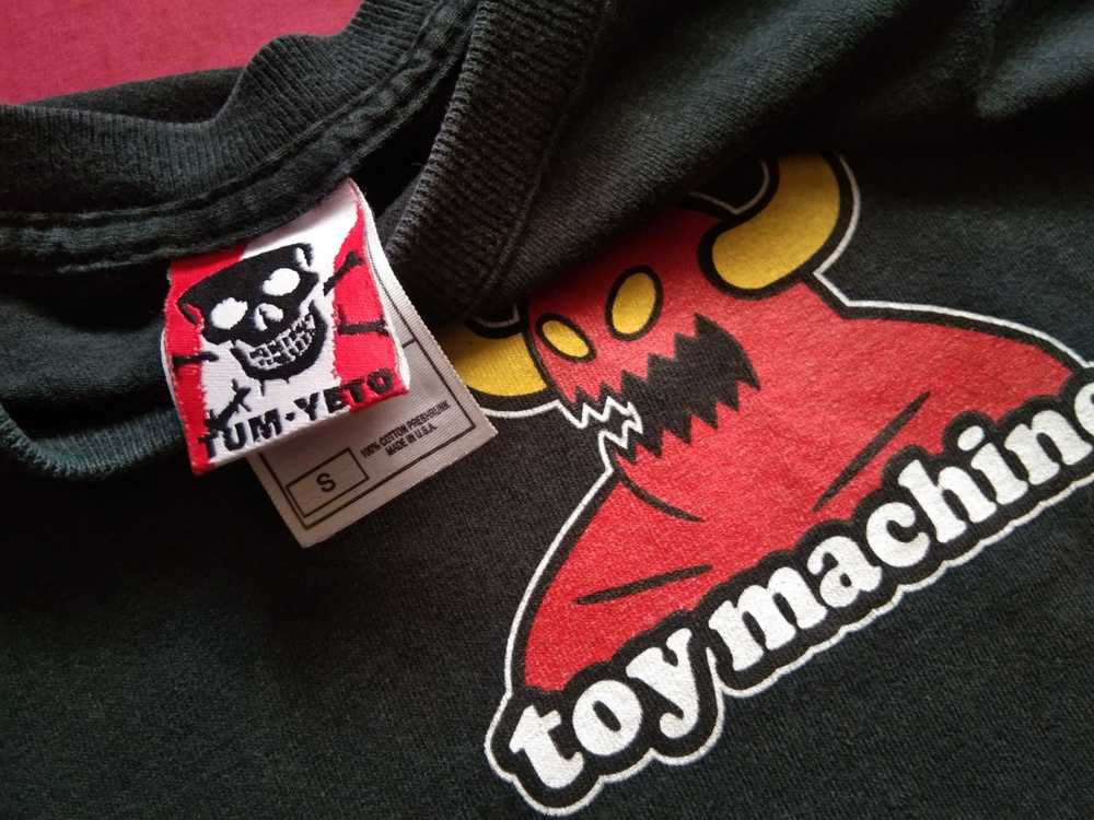 Vintage - VTG 2000s Toy Machine tshirt skate - image 3