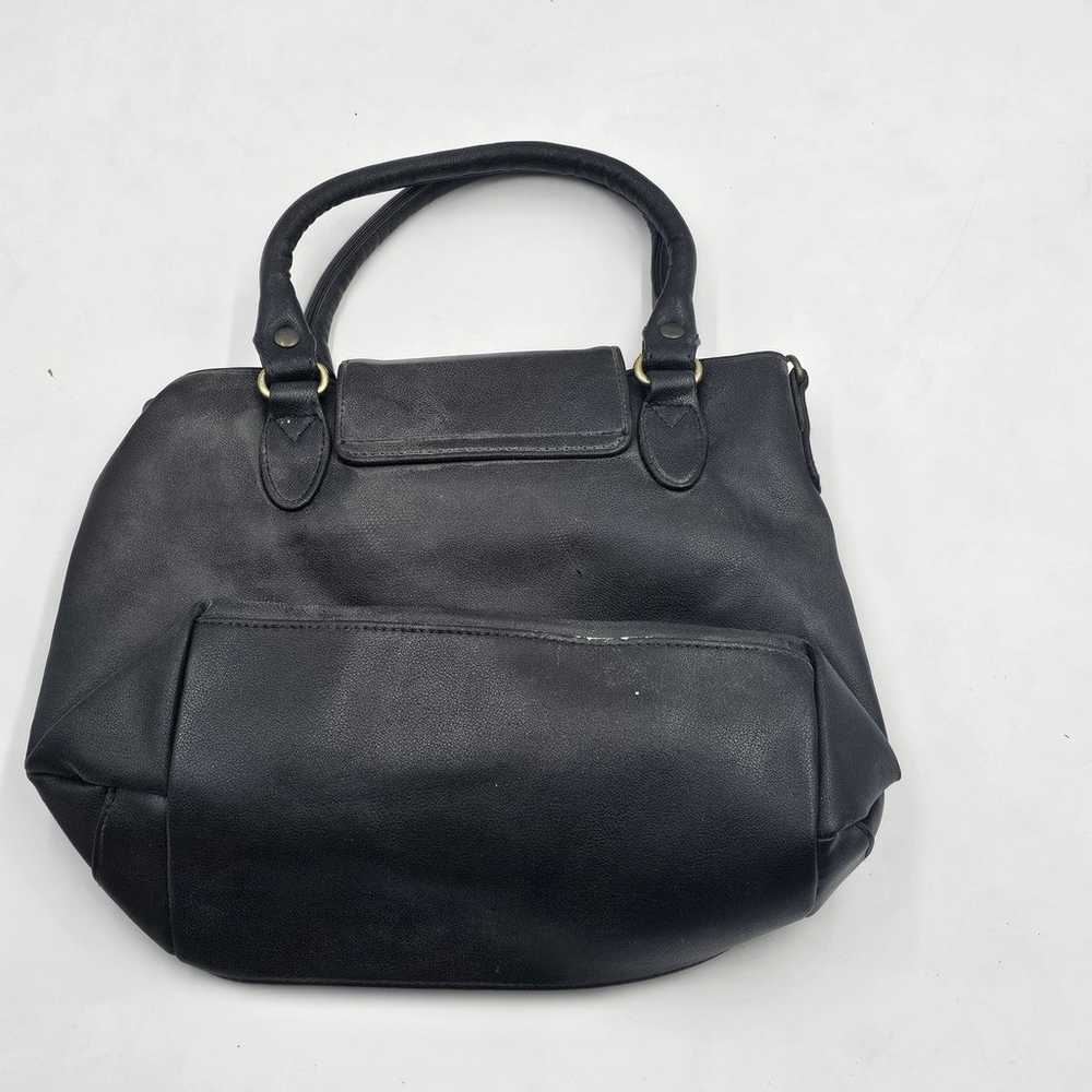 Vintage Perry Ellis America Black Leather Purse - image 2