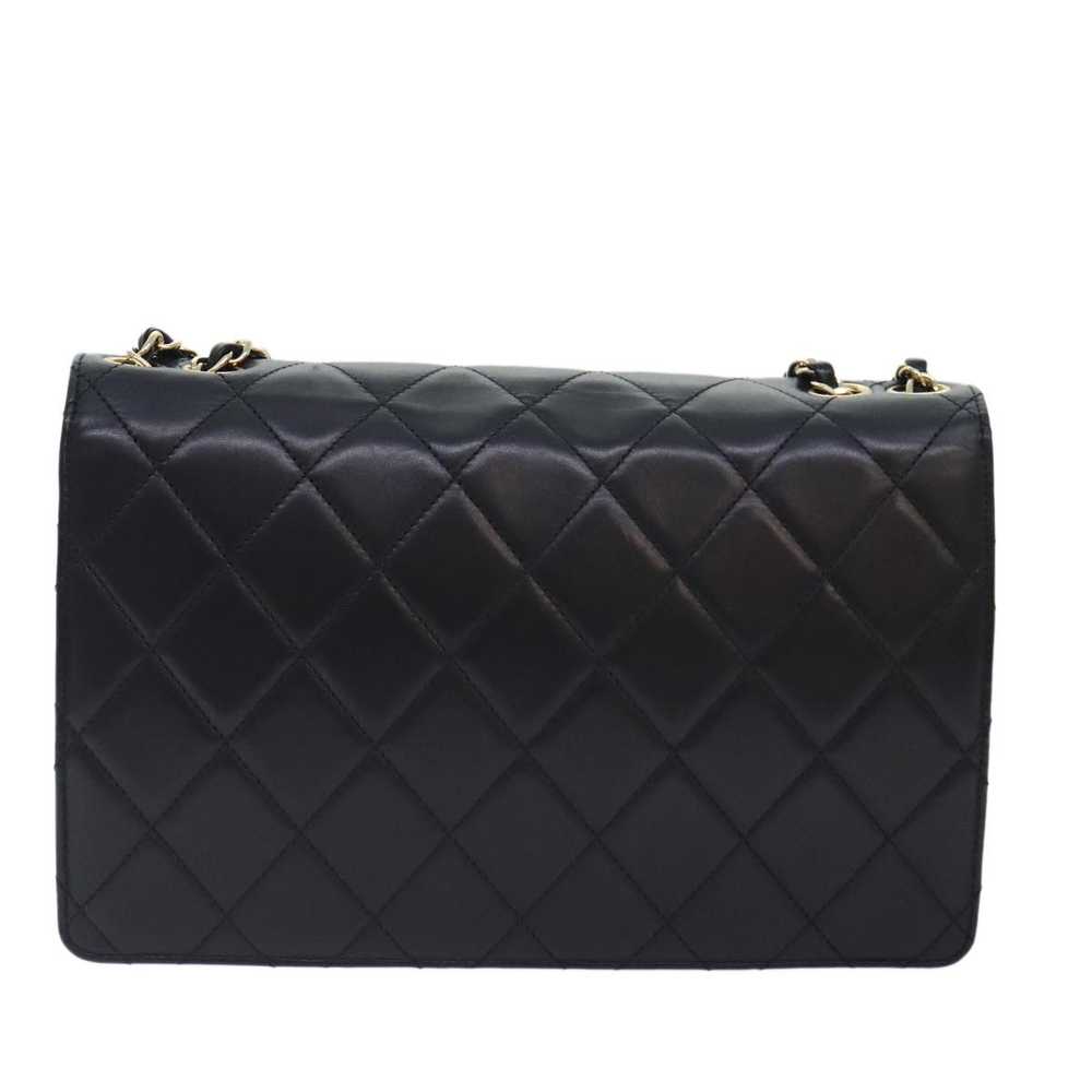 Chanel Matelassé Black Leather Shoulder Bag (Pre-… - image 2