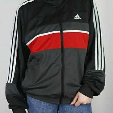 VTG 2000s Adidas Tracktop Jacket Ac Milan Colorwa… - image 1